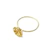 Gold blossom ring