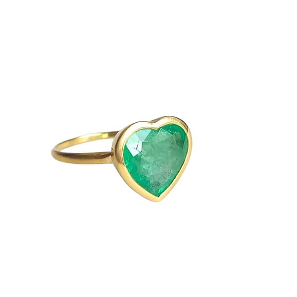 emerald love ring