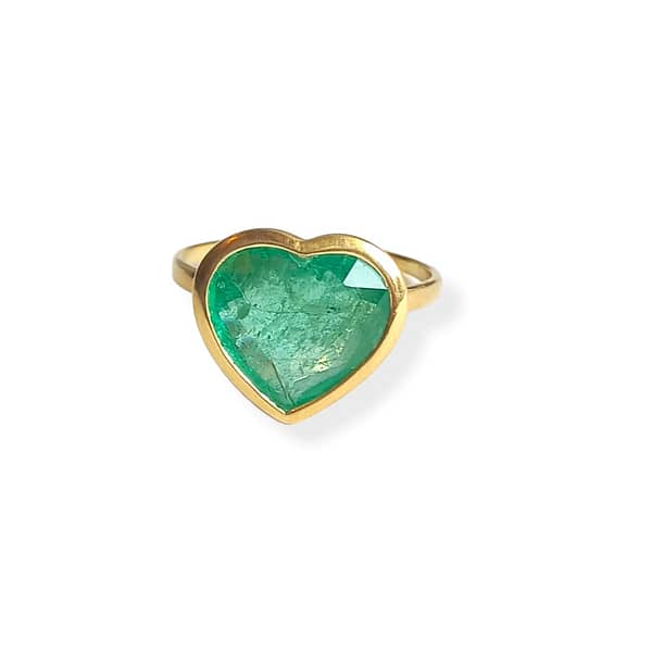emerald love ring
