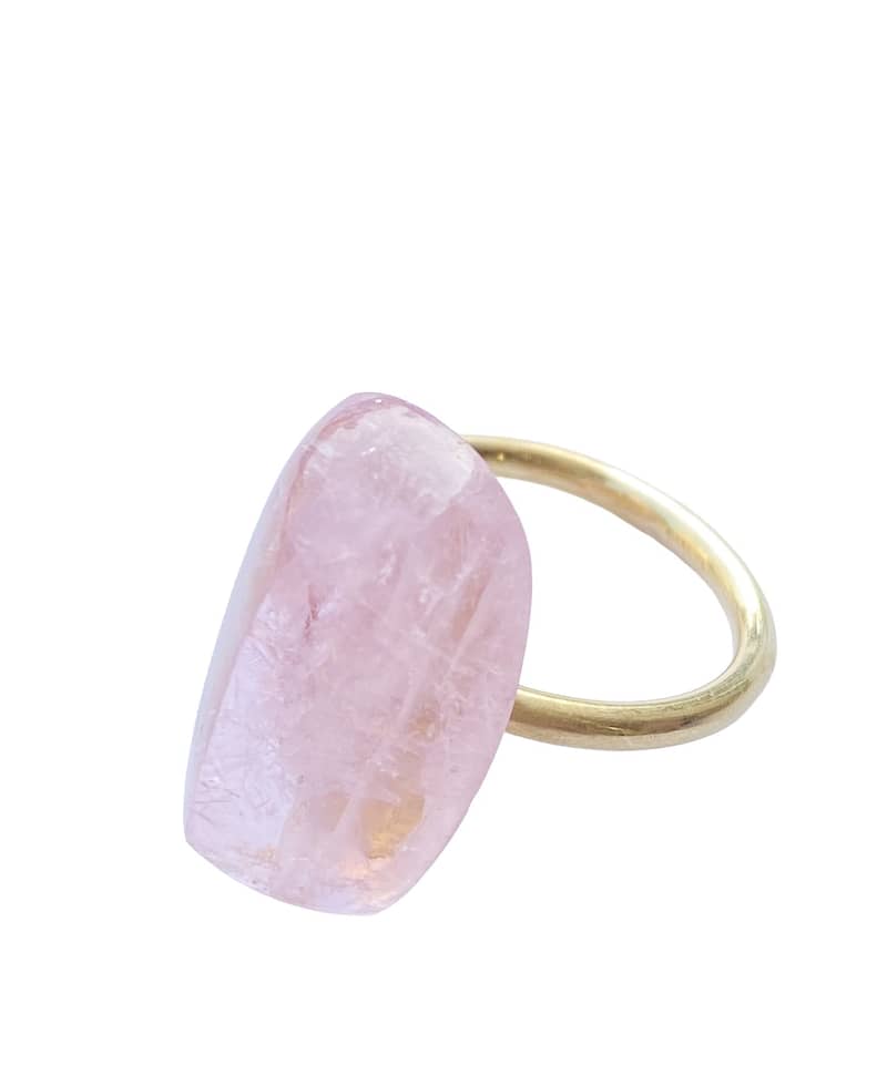 Pink bubble ring